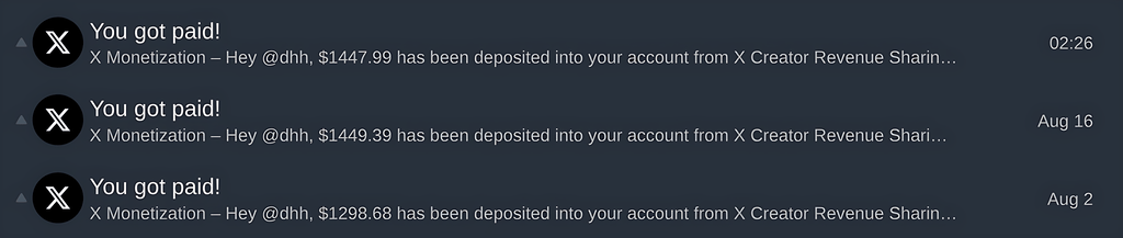 payout